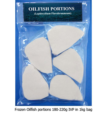 oilfish steaks